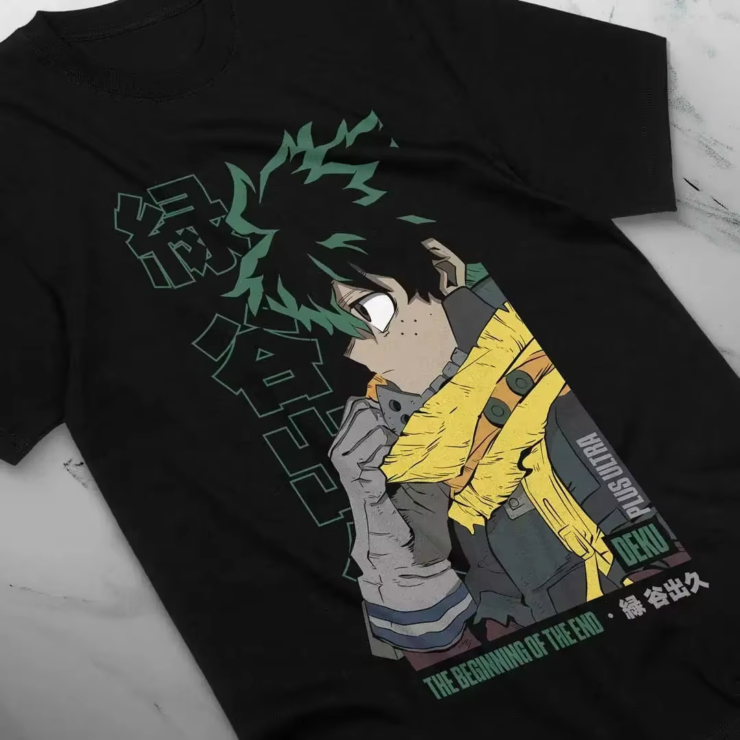 Anime Merchandise Men - Summer Deku High Quality T-Shirt Izuku