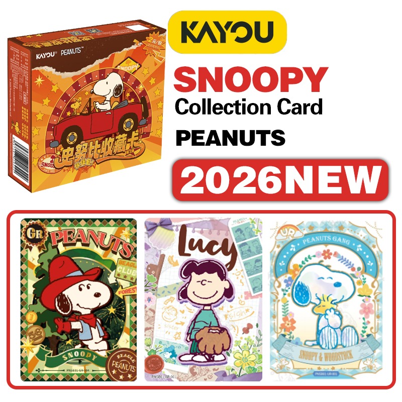 Anime Merchandise Europe - 2026 NEW KAYOU Authentic New Peanuts