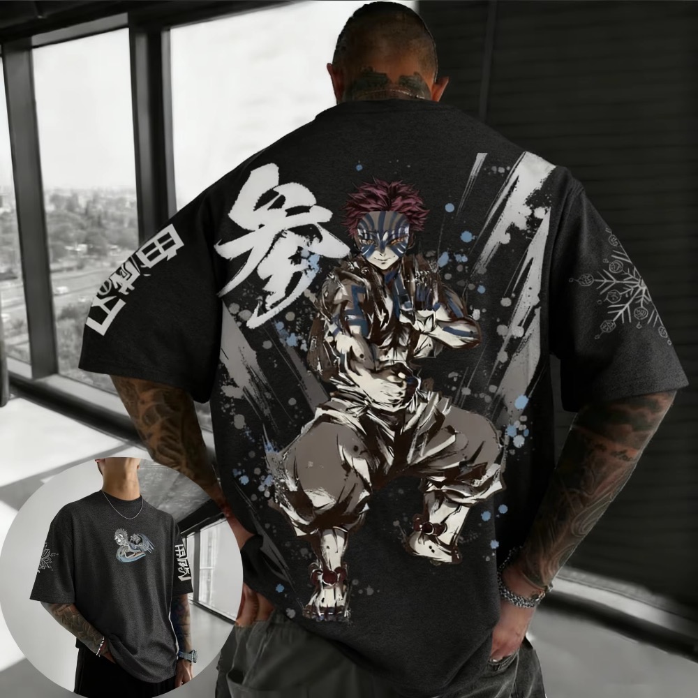 Anime Merchandise Men - Summer Plus Size Demon Slayer Anime