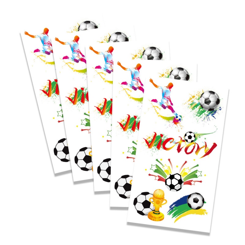 Sticker Sheet Set - Set of 5/10 Sheets Sports Fan