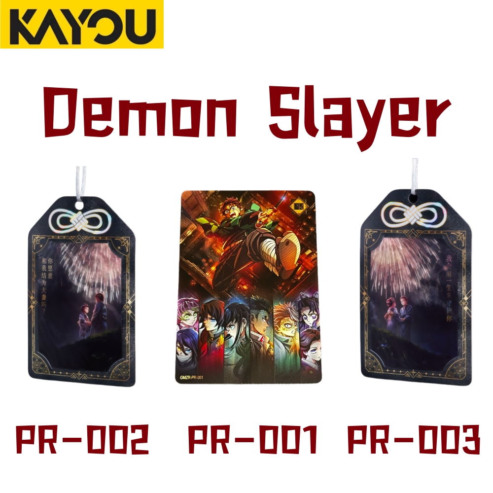 Anime Merchandise Europe - Kayou Demon Slayer Promotion Cards PR001-003