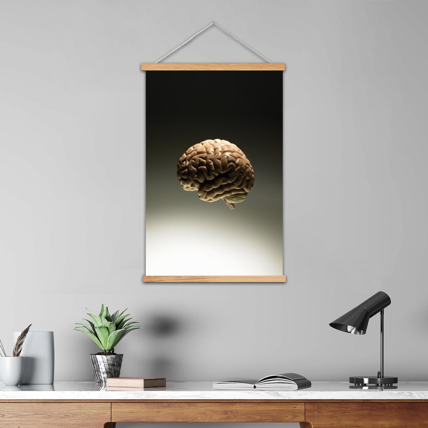 brain Framed Wall Painting Can - огляд і ціна Art Print Framed