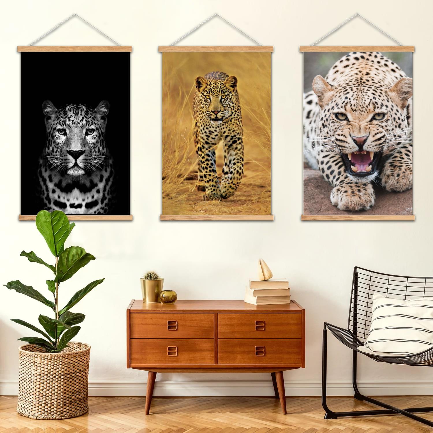 leopard print Framed Wall Pain - огляд і ціна Art Print Framed
