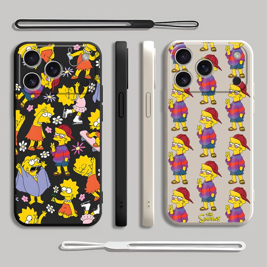 The Simpsons Lisa Case for App - огляд і ціна Lanyard Anime Logo