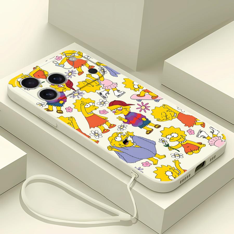 The Simpsons Lisa Case for App - огляд і ціна Lanyard Anime Logo
