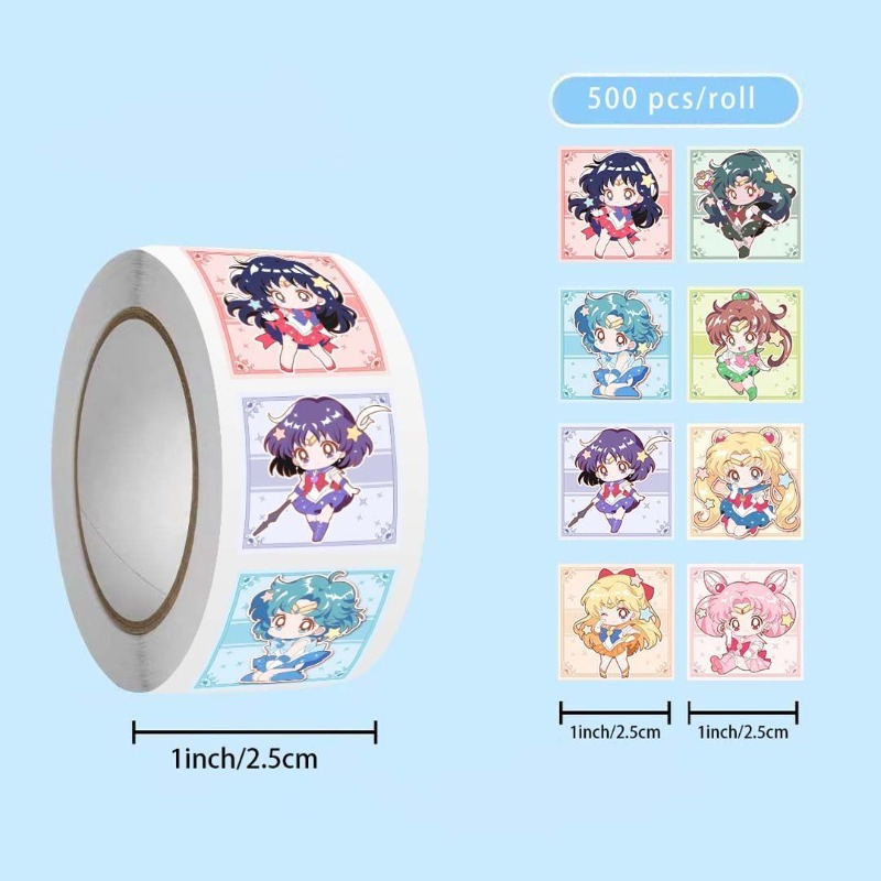 500 sheets/roll new style Sail - огляд і ціна Sticker Sheet Set