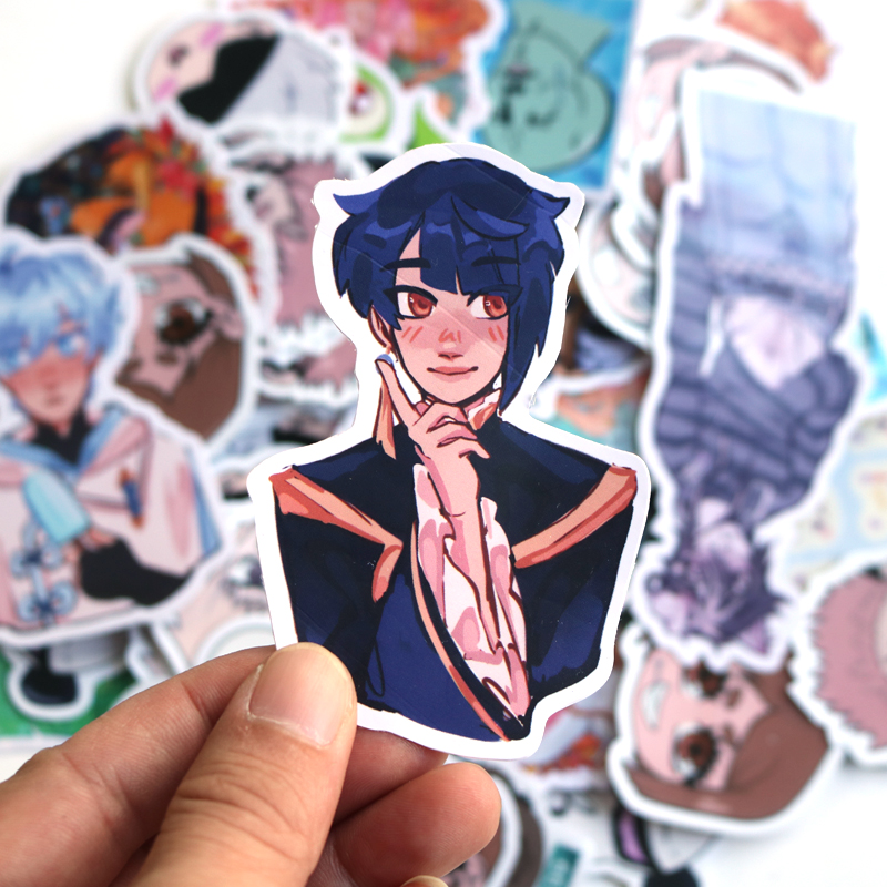 100 Pcs Custom Die Cut Sticker - огляд і ціна Sticker Sheet Set
