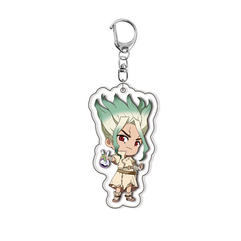 Dr Stone Senku Ishigami Kohaku - огляд і ціна Anime Merchandise Keychain