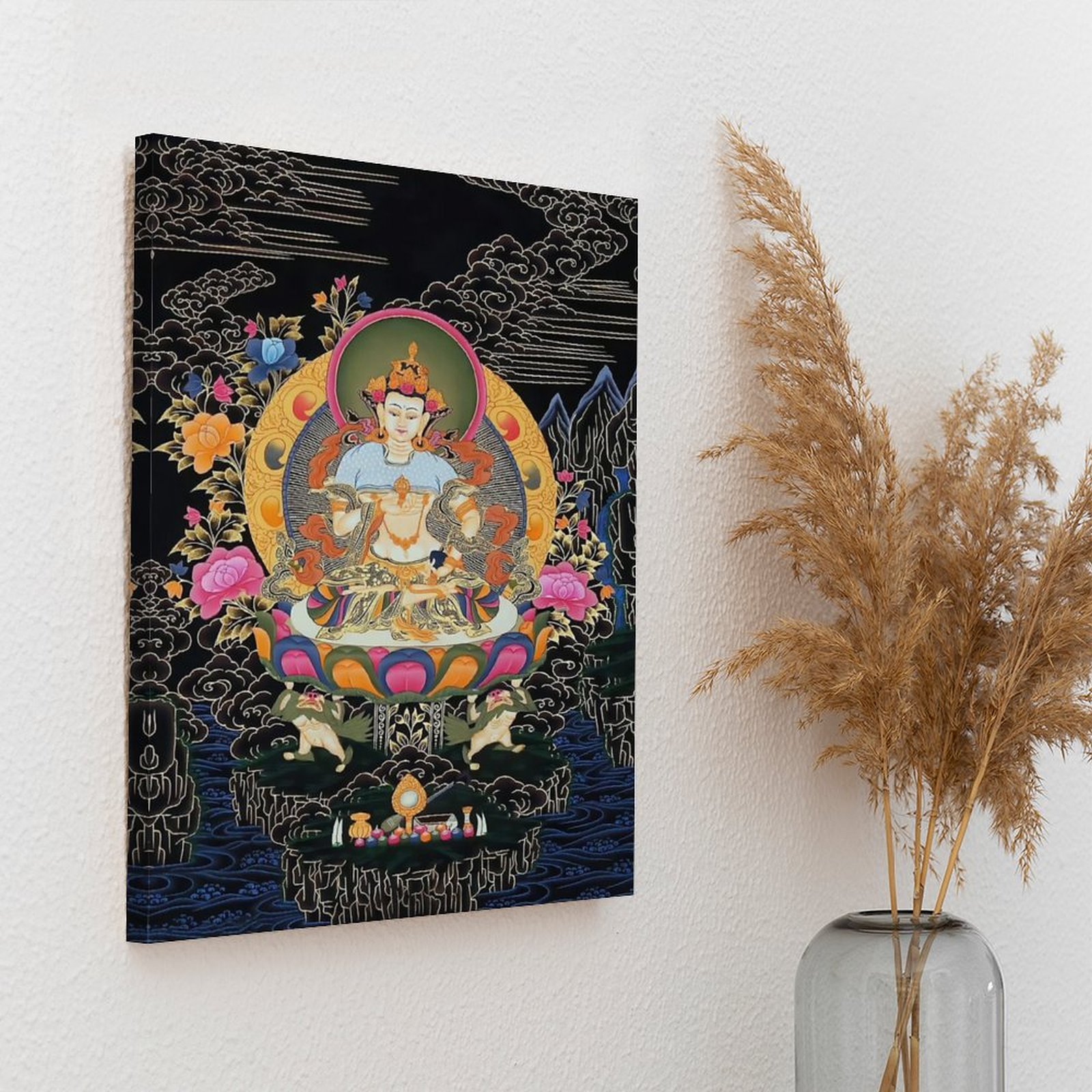 Dorje Sempa Thangka Vajrasattv - огляд і ціна Art Print Framed
