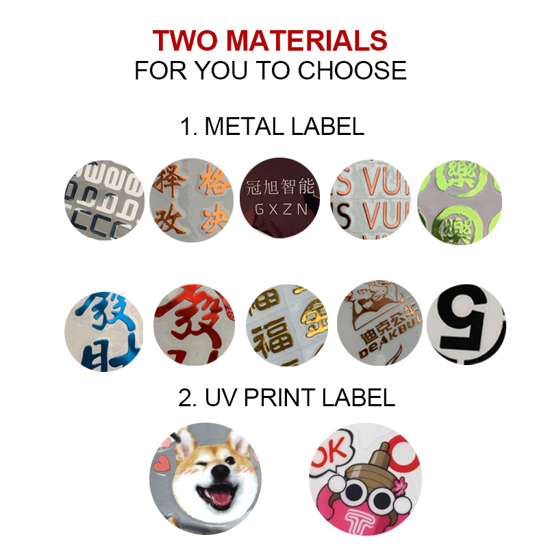 Personal Logo Print Metal 3D G - огляд і ціна Sticker Sheet Set