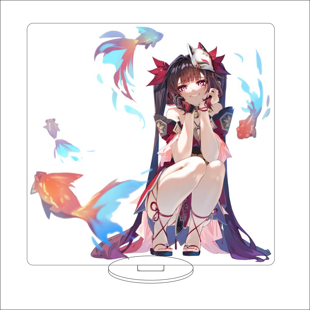 16CM Game Anime Honkai: Star R - огляд і ціна Anime Merchandise Toys