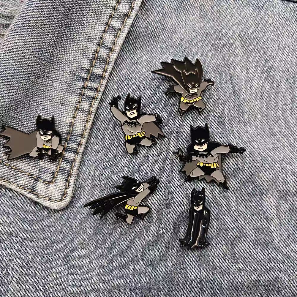 6 PCS Batman movie merchandise - огляд і ціна Anime Merchandise Wholesale