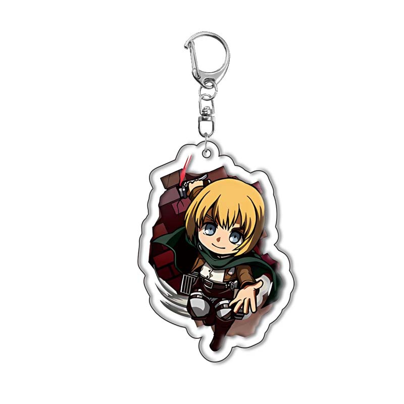 Attack on Titan Keychain Acryl - огляд і ціна Anime Merchandise Keychain