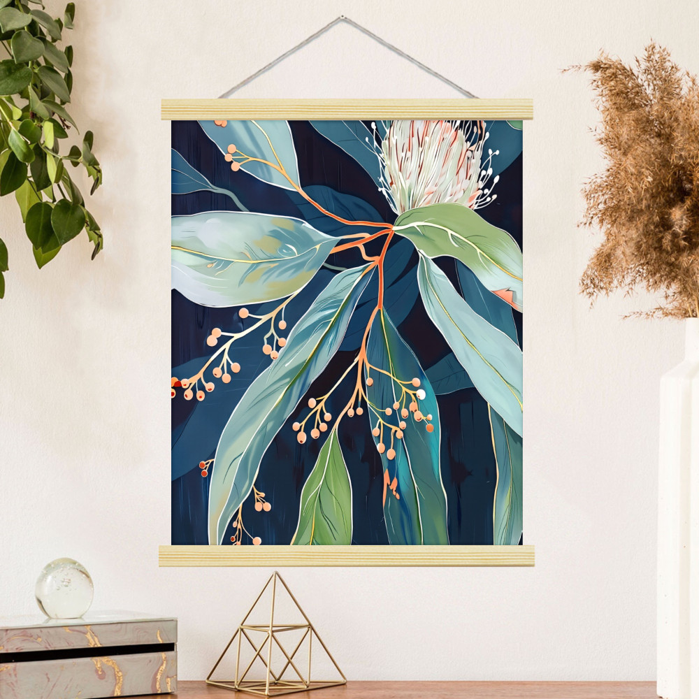 1pc 2D Flat Minimalist Wall Ha - огляд і ціна Art Print Framed
