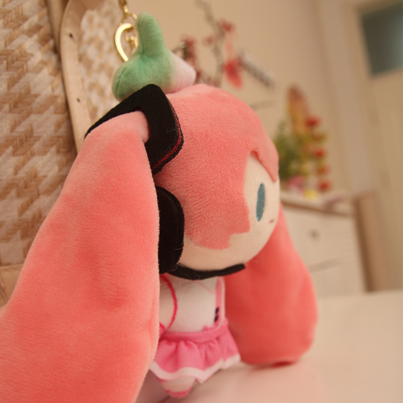 Miku Hatsune Anime Plush Doll  - огляд і ціна Anime Merchandise Keychain