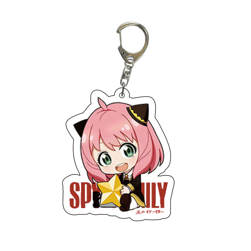 Spy x Family Acrylic Keychain  - огляд і ціна Anime Merchandise Keychain
