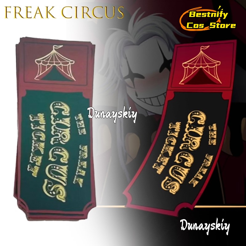 BFreak Circus Ticket Card Red  - огляд і ціна Anime Merchandise Europe