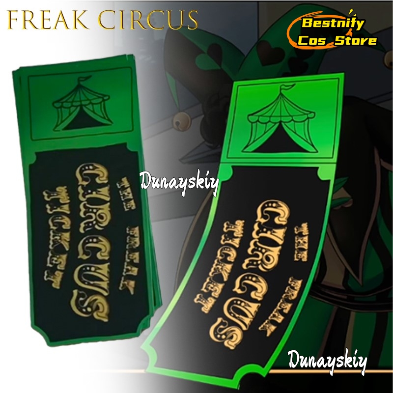 BFreak Circus Ticket Card Red  - огляд і ціна Anime Merchandise Europe