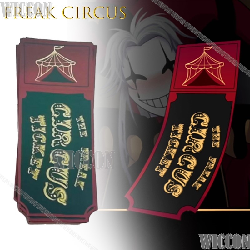 Freak Circus Ticket Card Red G - огляд і ціна Anime Merchandise Europe