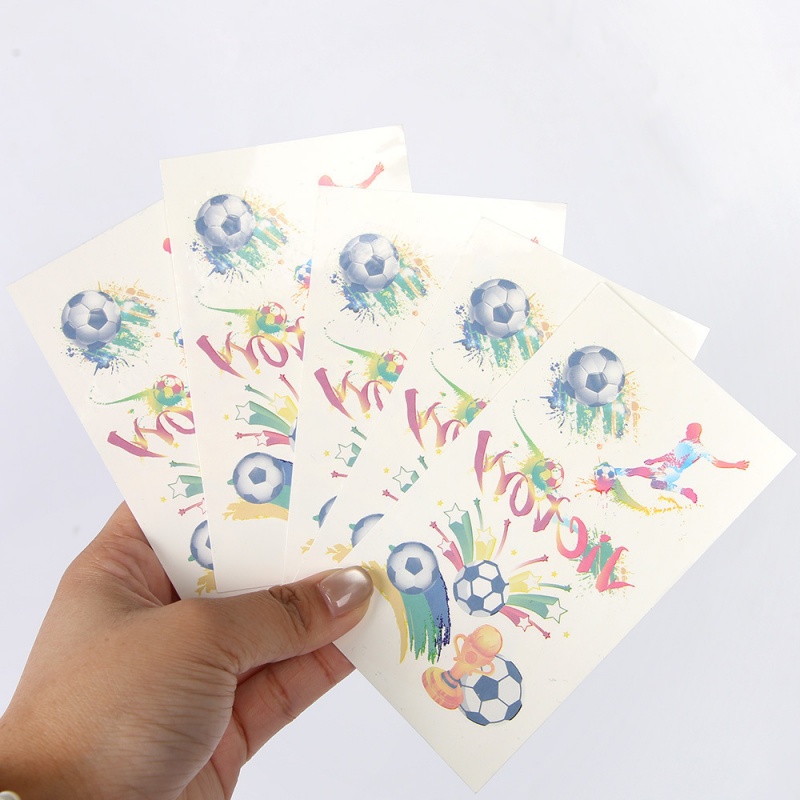Set of 5/10 Sheets Sports Fan  - огляд і ціна Sticker Sheet Set