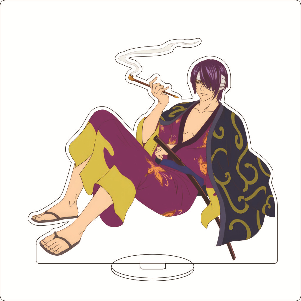 16CM Anime Gintama Sakata Gint - огляд і ціна Anime Merchandise Toys