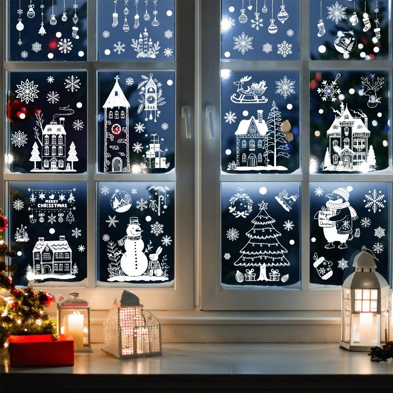 9 Sheets/set of New Christmas  - огляд і ціна Sticker Sheet Set