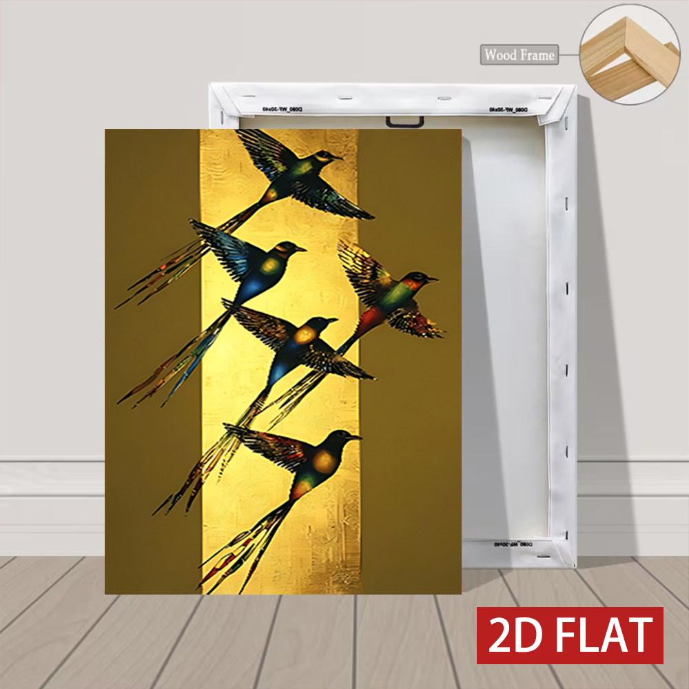3 Counts Wooden Framed Canvas  - огляд і ціна Art Print Framed