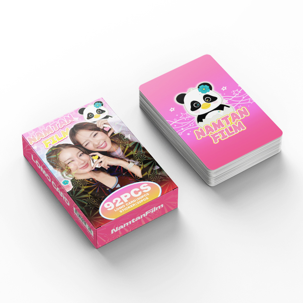 92Pcs NamtanFilm Lomo Card Pac - огляд і ціна Sticker Sheet Set