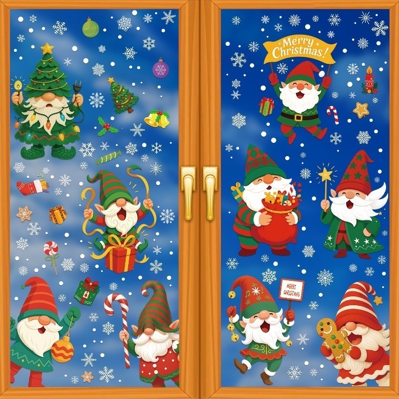 9 sheets/set of Santa Claus el - огляд і ціна Sticker Sheet Set