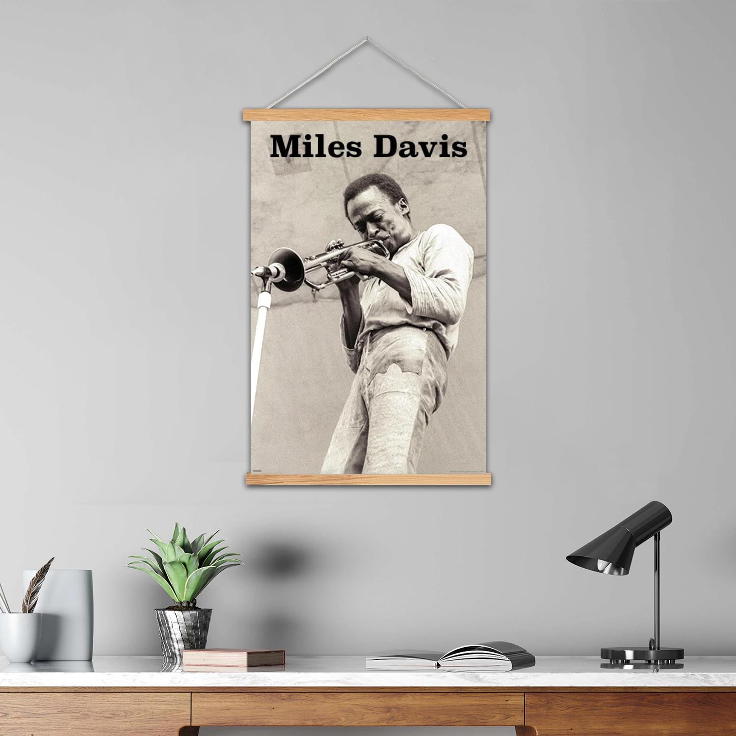 Miles Davis Framed Wall Painti - огляд і ціна Art Print Framed